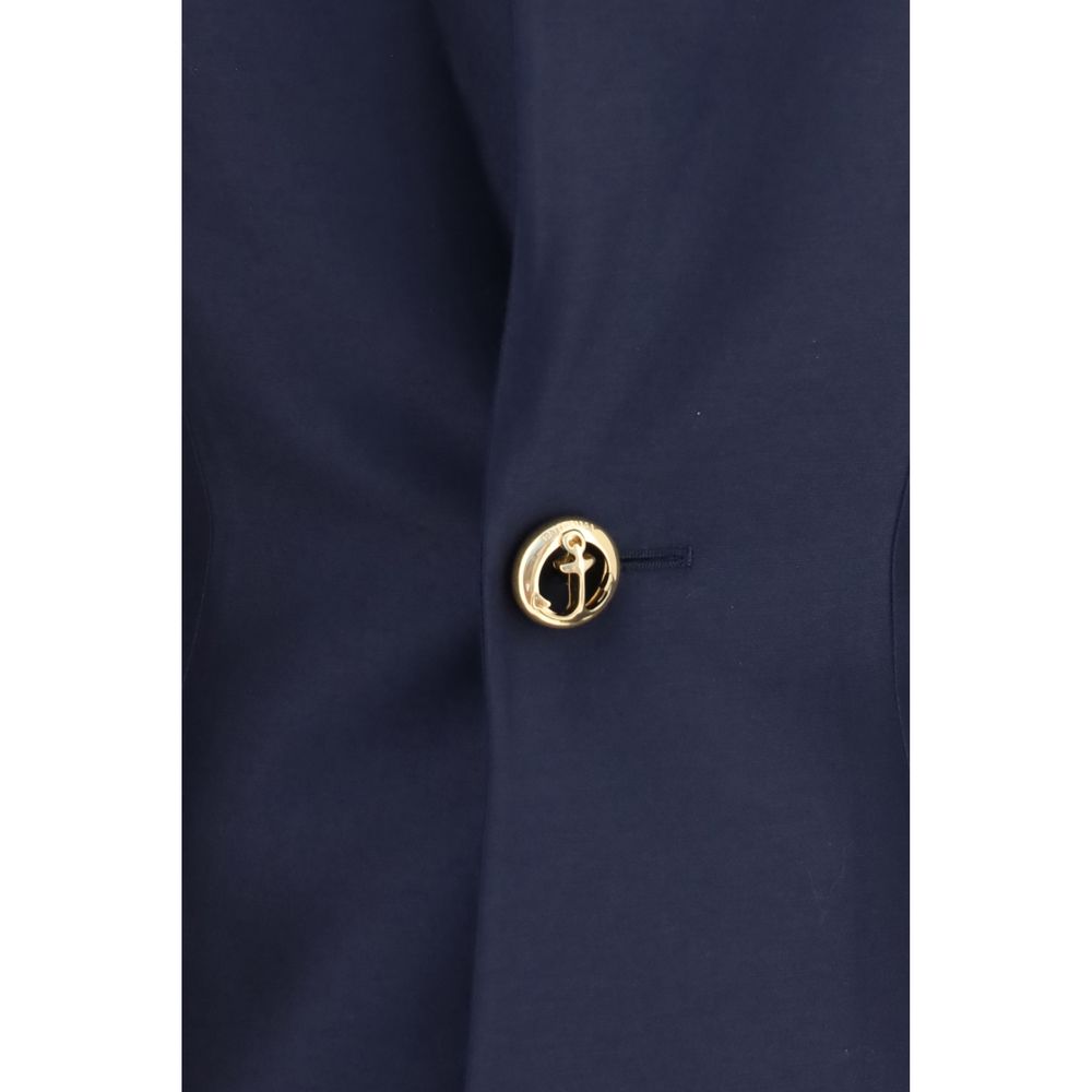 Blue Wool Oves Aries Casual Dress