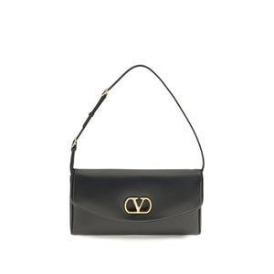 Black Calf Leather Bos Taurus Shoulder Bag
