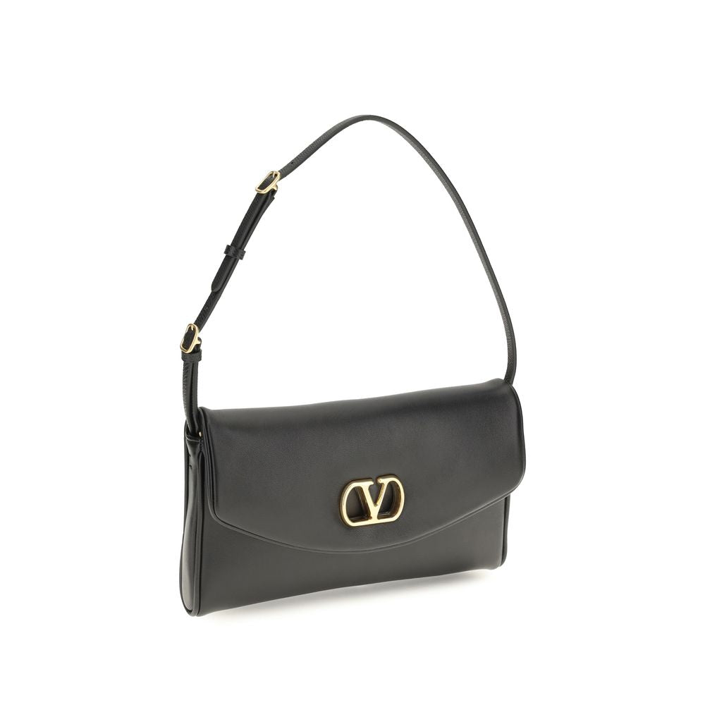 Black Calf Leather Bos Taurus Shoulder Bag