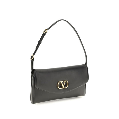 Black Calf Leather Bos Taurus Shoulder Bag