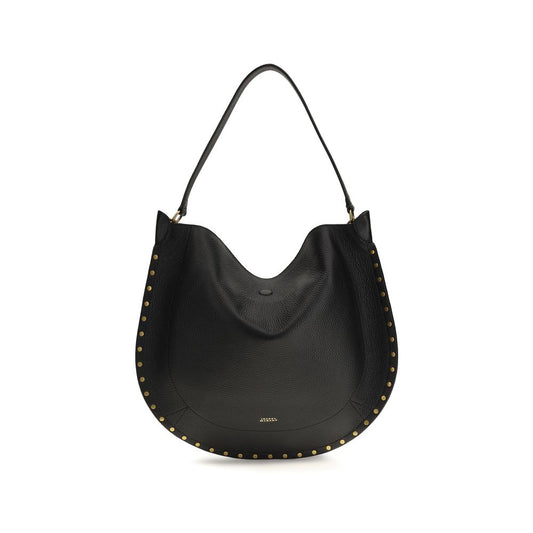 Black Calf Leather Bos Taurus Shoulder Bag