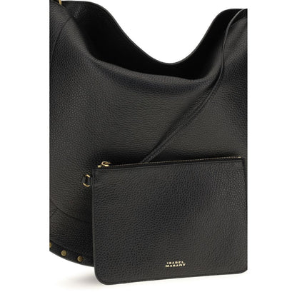 Black Calf Leather Bos Taurus Shoulder Bag