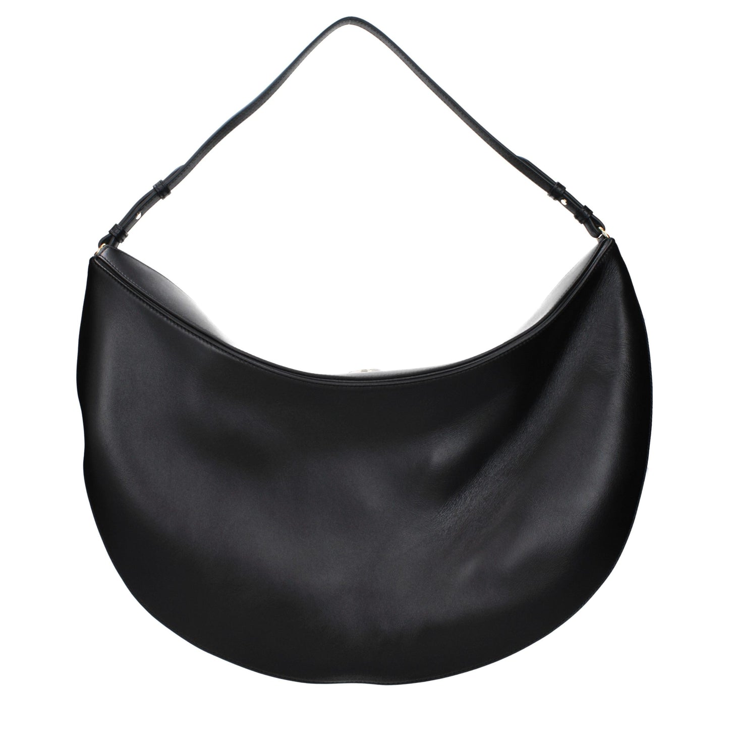 Black Leather Shoulder Bag