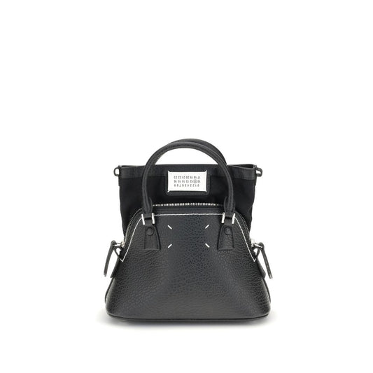 Black Calf Leather Bos Taurus Handbag