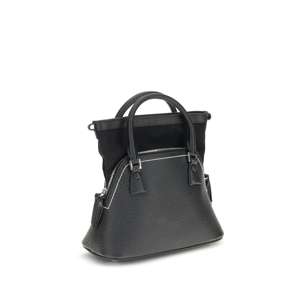 Black Calf Leather Bos Taurus Handbag