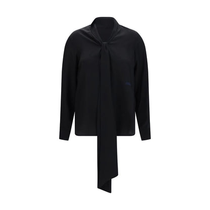 Black Silk Blouse