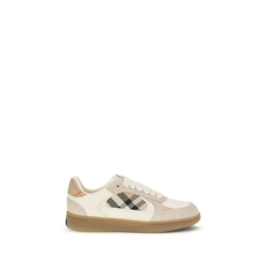 Beige Calf Leather Bos Taurus Sneakers