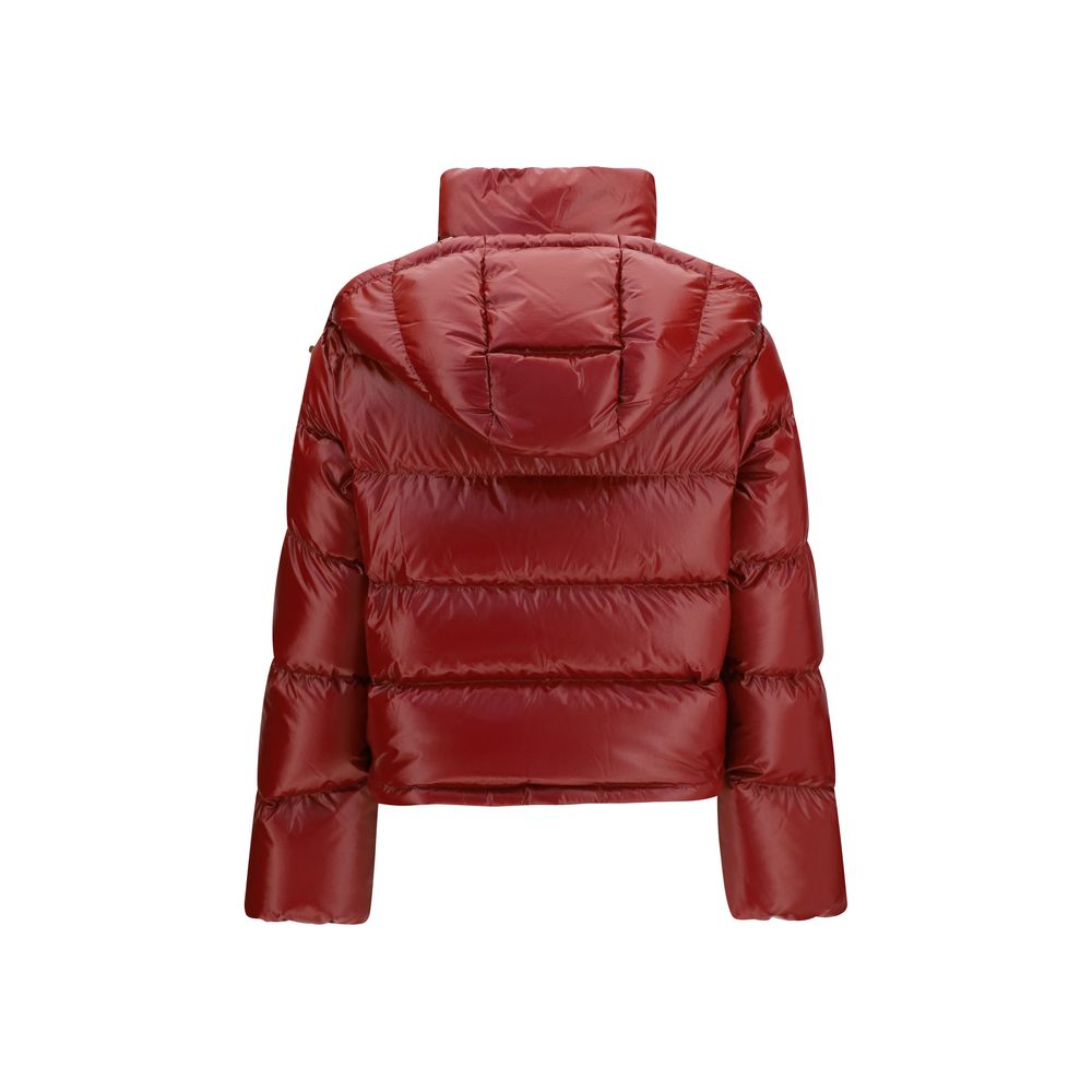 Multicolor Goose Down Full-Length Jacket