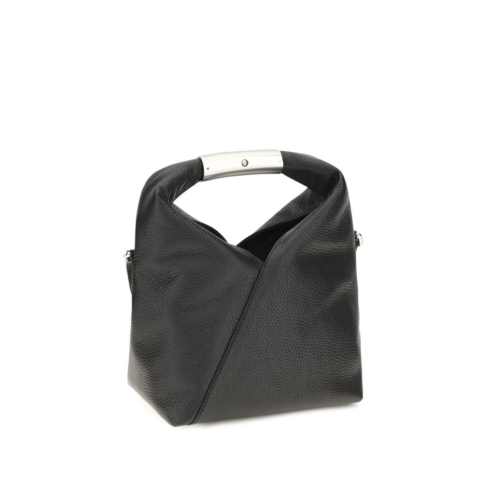 Black Calf Leather Bos Taurus Handbag