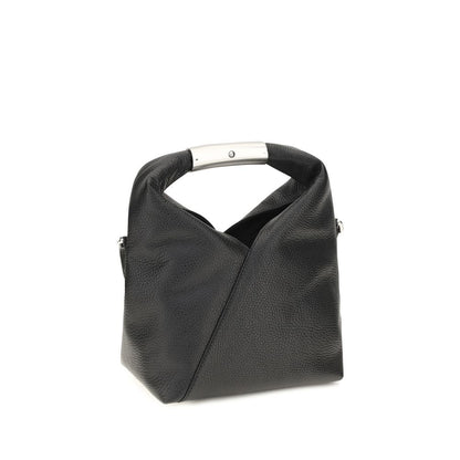Black Calf Leather Bos Taurus Handbag