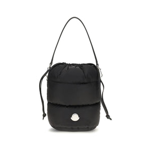 Black Nylon Backet Bag