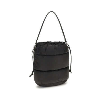 Black Nylon Backet Bag