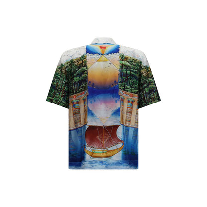 Multicolor Silk Pattern Shirt