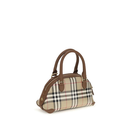 Beige Canvas Handbag