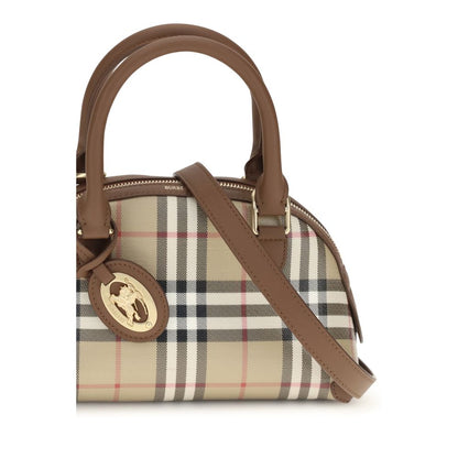 Beige Canvas Handbag