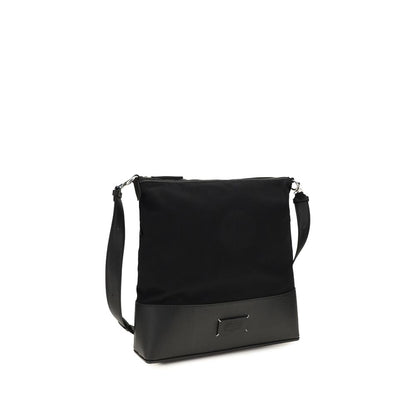 Black Calf Leather Bos Taurus Shoulder Bag