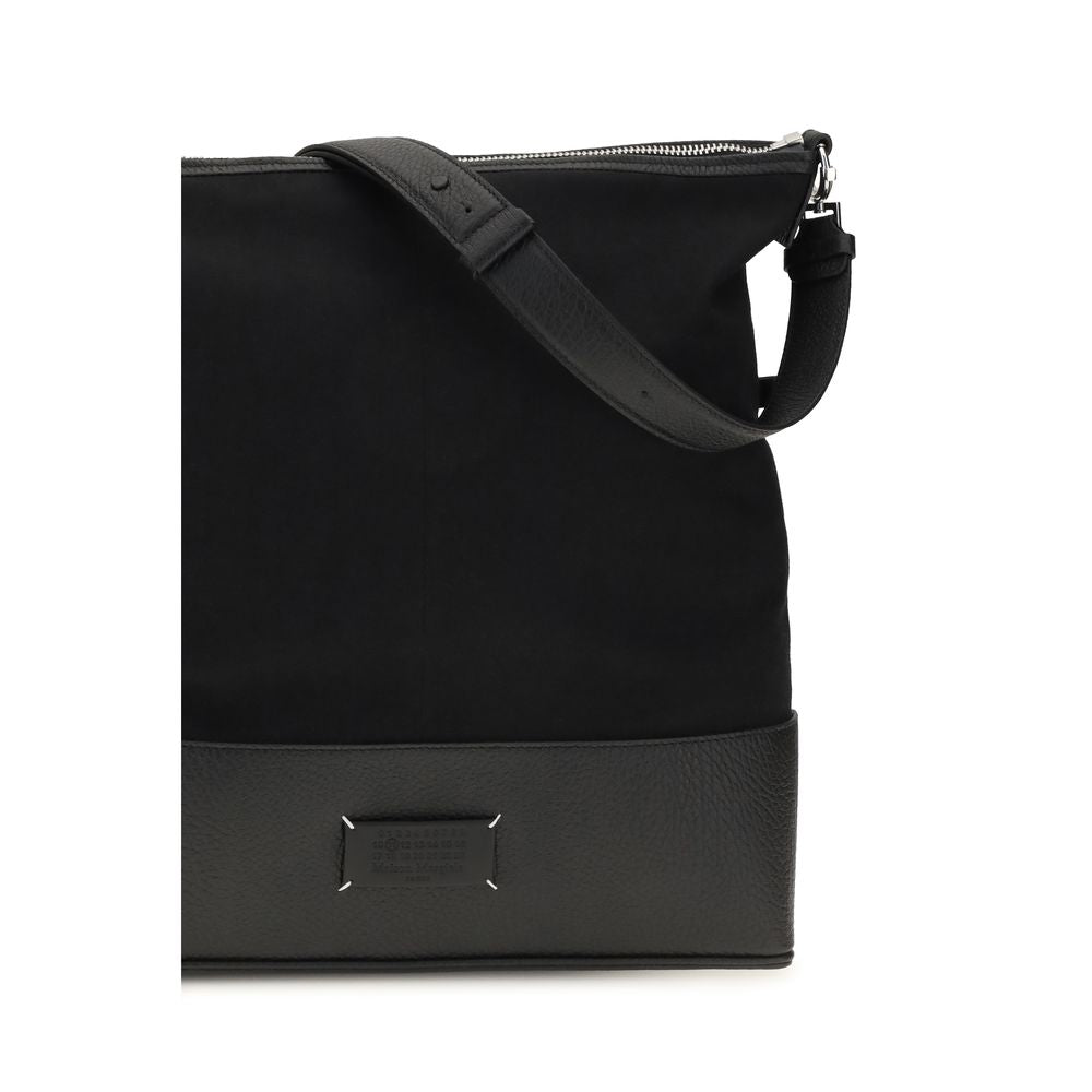 Black Calf Leather Bos Taurus Shoulder Bag