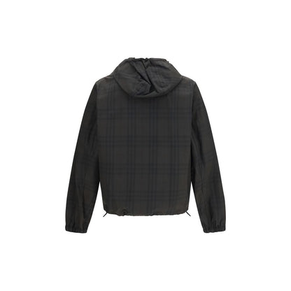Brown Cotton Shell Jacket