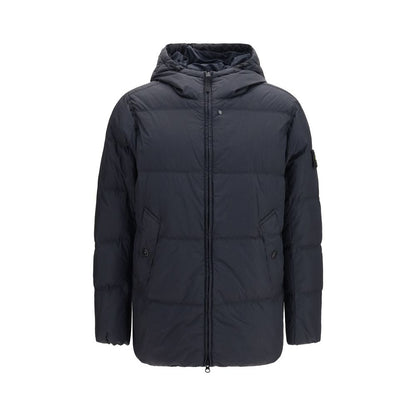 Blue Goose Down Full-Length Jacket