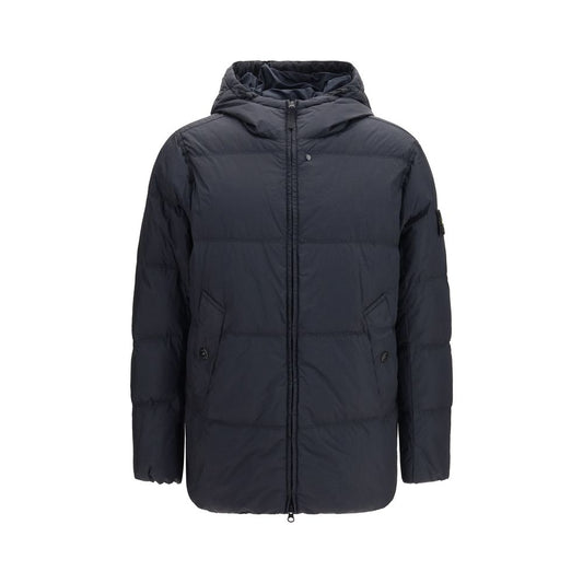 Blue Goose Down Full-Length Jacket