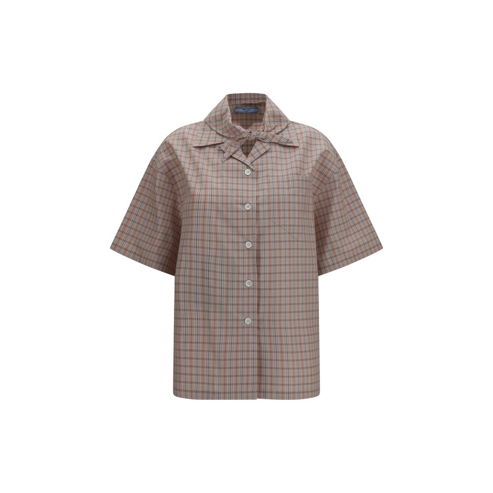 Multicolor Cotton Shortsleeve Shirt