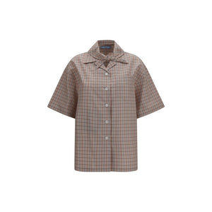 Multicolor Cotton Shortsleeve Shirt