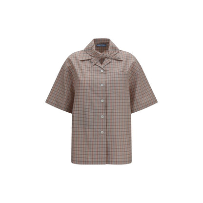 Multicolor Cotton Shortsleeve Shirt