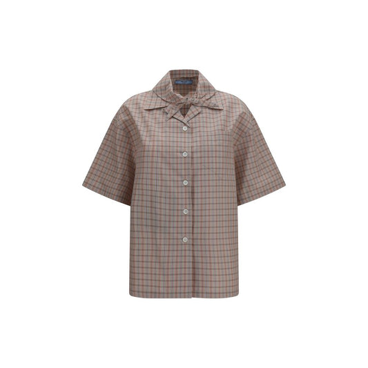 Multicolor Cotton Shortsleeve Shirt