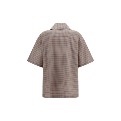 Multicolor Cotton Shortsleeve Shirt