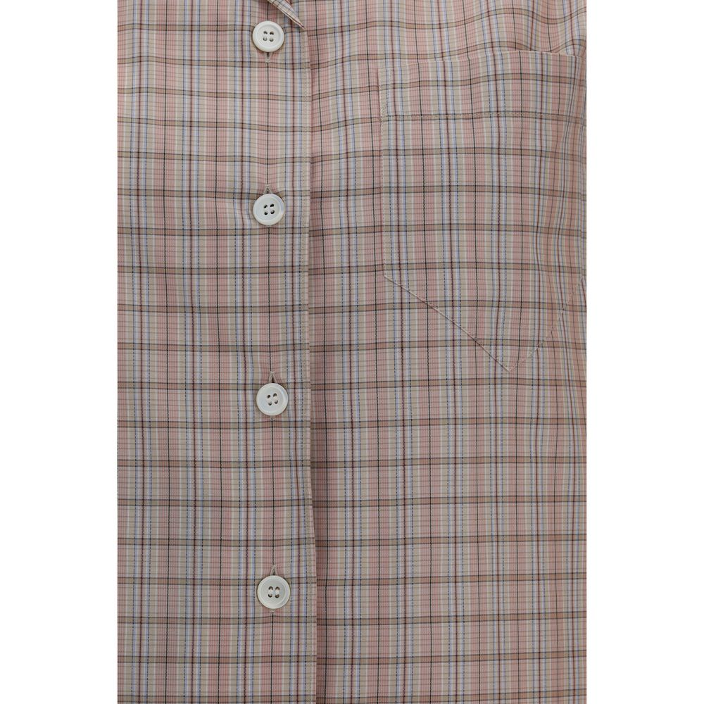Multicolor Cotton Shortsleeve Shirt