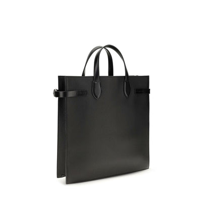 Black Calf Leather Bos Taurus Shoulder Bag