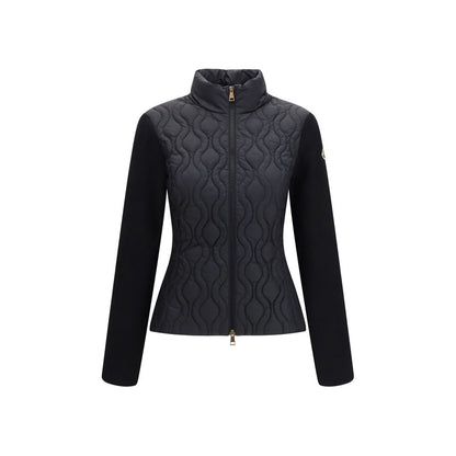 Black Cotton Shell Jacket