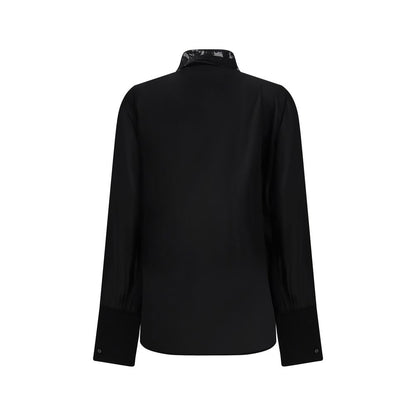 Black Silk Blouse