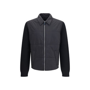 Black Wool Oves Aries Full-Length Jacket