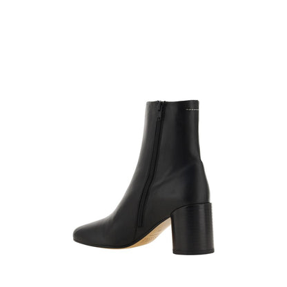 Black Lamb Ovis Aries Ankle Boots