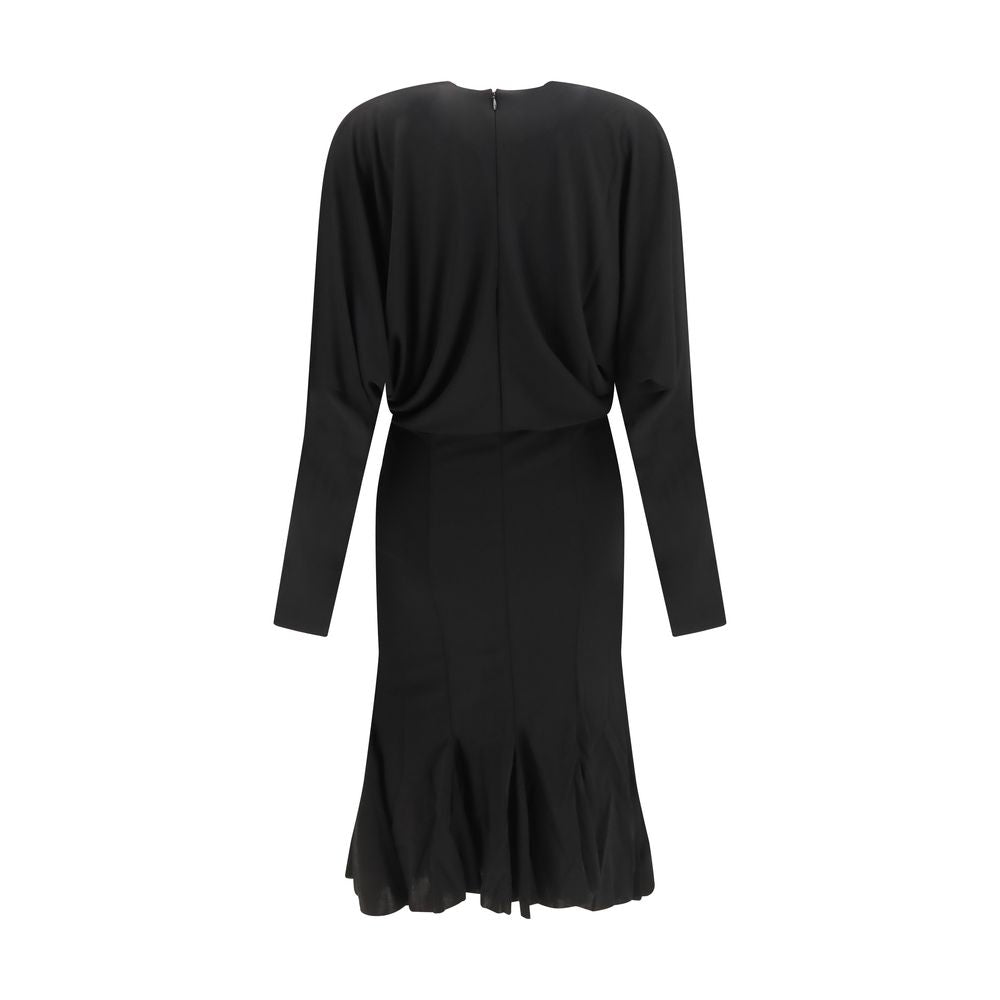 Black Acetate Cocktail Dress