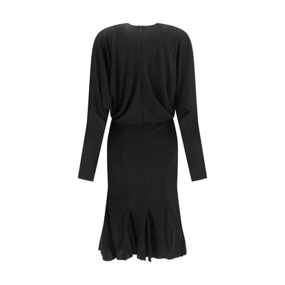 Black Acetate Cocktail Dress