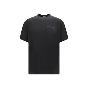 Black Cotton T-Shirt