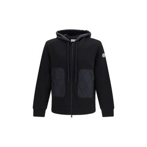 Black Cotton Sweatshirt