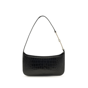 Black Calf Leather Bos Taurus Shoulder Bag