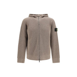 Beige Cashmere Hoodie