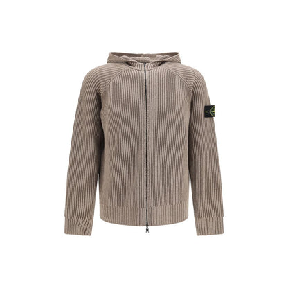 Beige Cashmere Hoodie