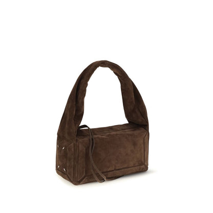 Brown Calf Leather Bos Taurus Handbag