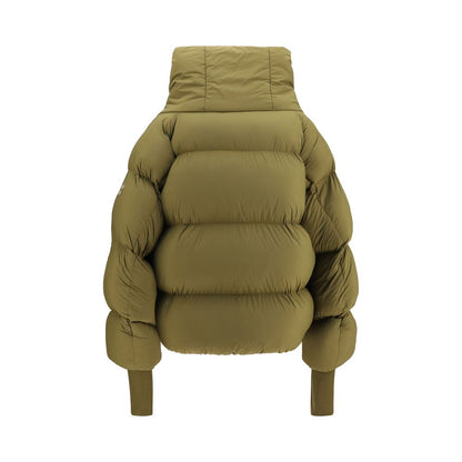 Bicolor Polyamide Full-Length Jacket
