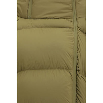 Bicolor Polyamide Full-Length Jacket
