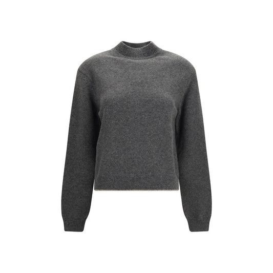 Gray Cashmere Sweatshirt