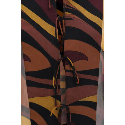 Multicolor Silk Pattern Shirt