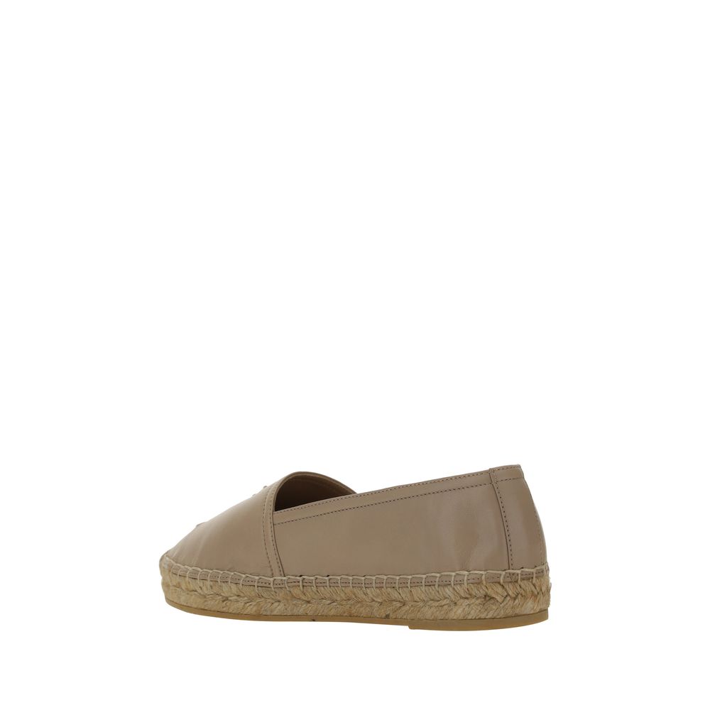 Beige Lamb Ovis Aries Aries Espadrilles