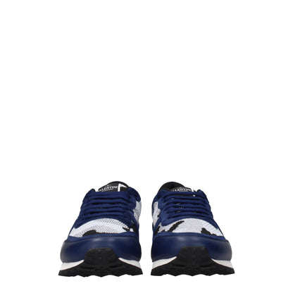 Gray Fabric Athletic Sneakers
